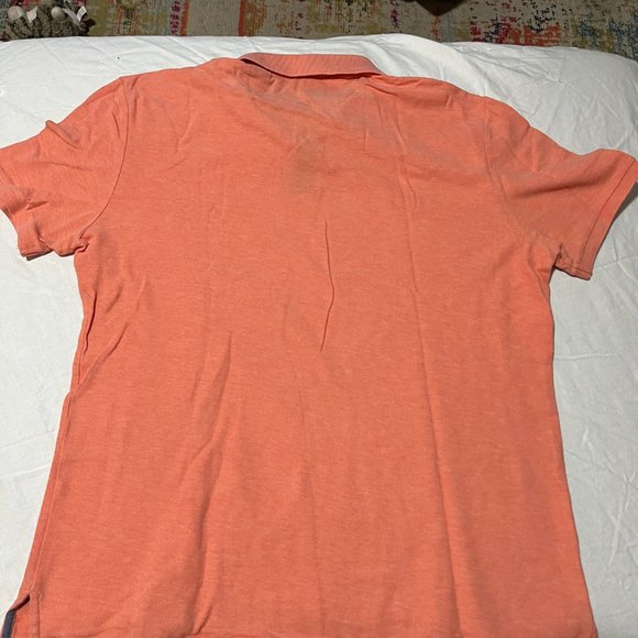 Mens Golf Shirt Penguin by Munsingware Salmon Vintage Size L - Picture 4 of 6